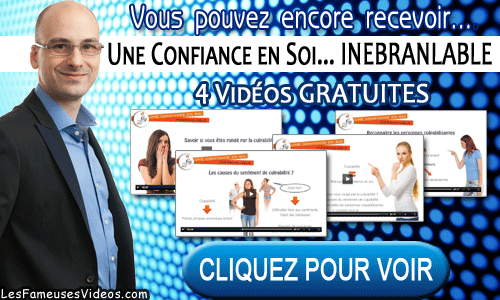 UNE CONFIANCE EN SOI... INEBRANLABLE !