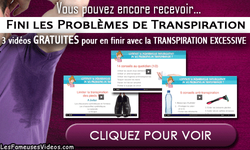 FINI LA TRANSPIRATION