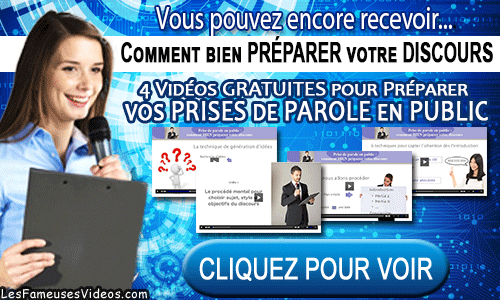 PRISE DE PAROLE EN PUBLIC : LE DISCOURS