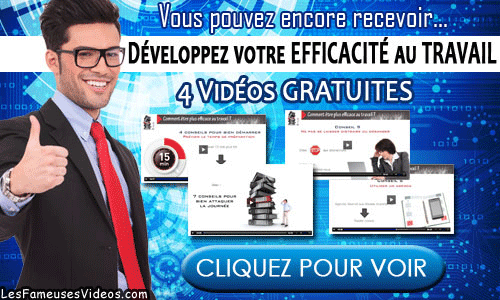 DEVELOPPEZ VOTRE EFFICACITE AU TRAVAIL