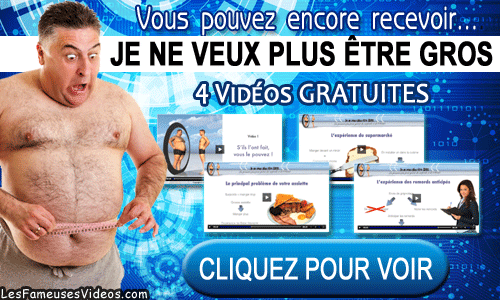 JE NE VEUX PLUS ETRE GROS !